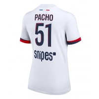 Paris Saint-Germain Willian Pacho #51 Vonkajší Ženy futbalový dres 2025-26 Krátky Rukáv